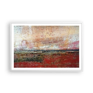 Affisch i vit ram - Kanske är det havet - 91x61 cm