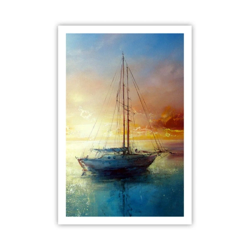 Affisch - I guldviken - 61x91 cm