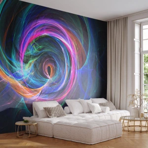 Fototapet på mått Premium Canvas - Vart tar du mig? - Abstraktion, Bit, Virvel