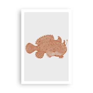 Affisch - Och ändå en fisk - 61x91 cm