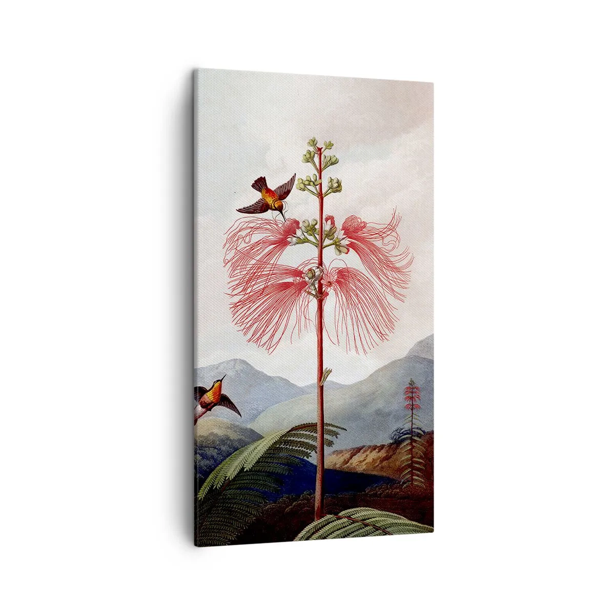 Canvastavla - Bild på duk - I ett tropiskt paradis - 45x80 cm