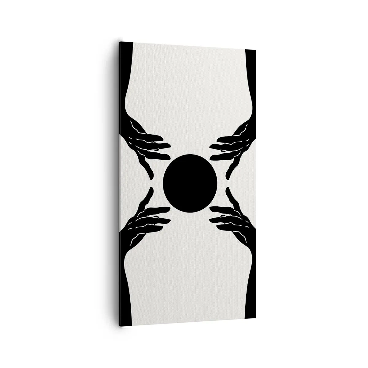 Canvastavla - Bild på duk - Ett hemligt tecken - 65x120 cm