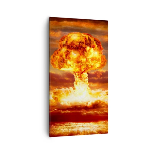 Canvastavla - Bild på duk - Och så blir det slut - 55x100 cm