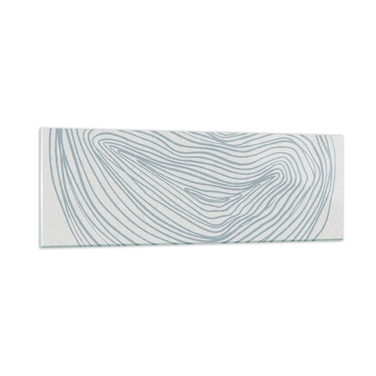 Glastavla - Bild på glas - Droppens leende - 90x30 cm