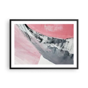 Affisch i svart ram - Anpassad komposition - 70x50 cm