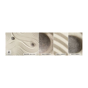 Fototapet Prov Standard Eco - Värmens beröring - Abstraktion, Bit, Sand - 100x30 cm