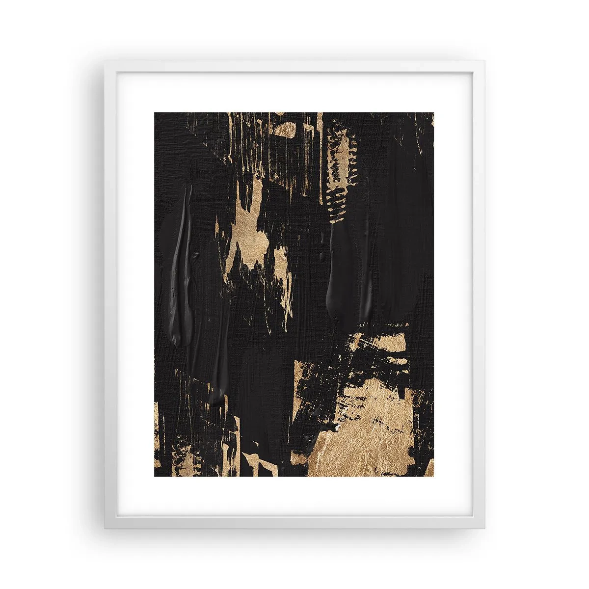 Affisch i vit ram - Ett spår av beröring - 40x50 cm