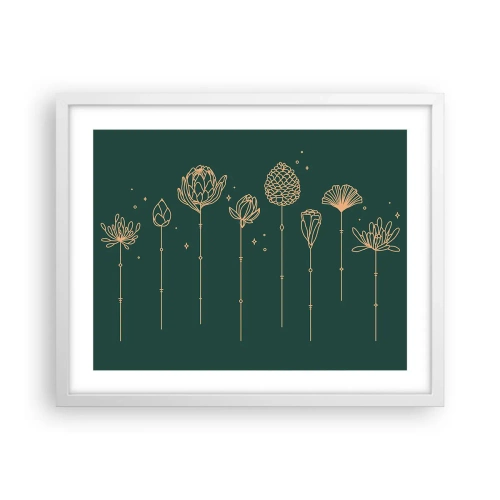 Affisch i vit ram - Familjen ÖRTsson - 50x40 cm