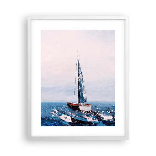 Affisch i vit ram - Vindens broderskap - 40x50 cm