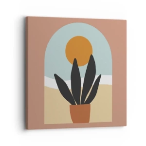 Canvastavla - Bild på duk - Små glädje - 30x30 cm