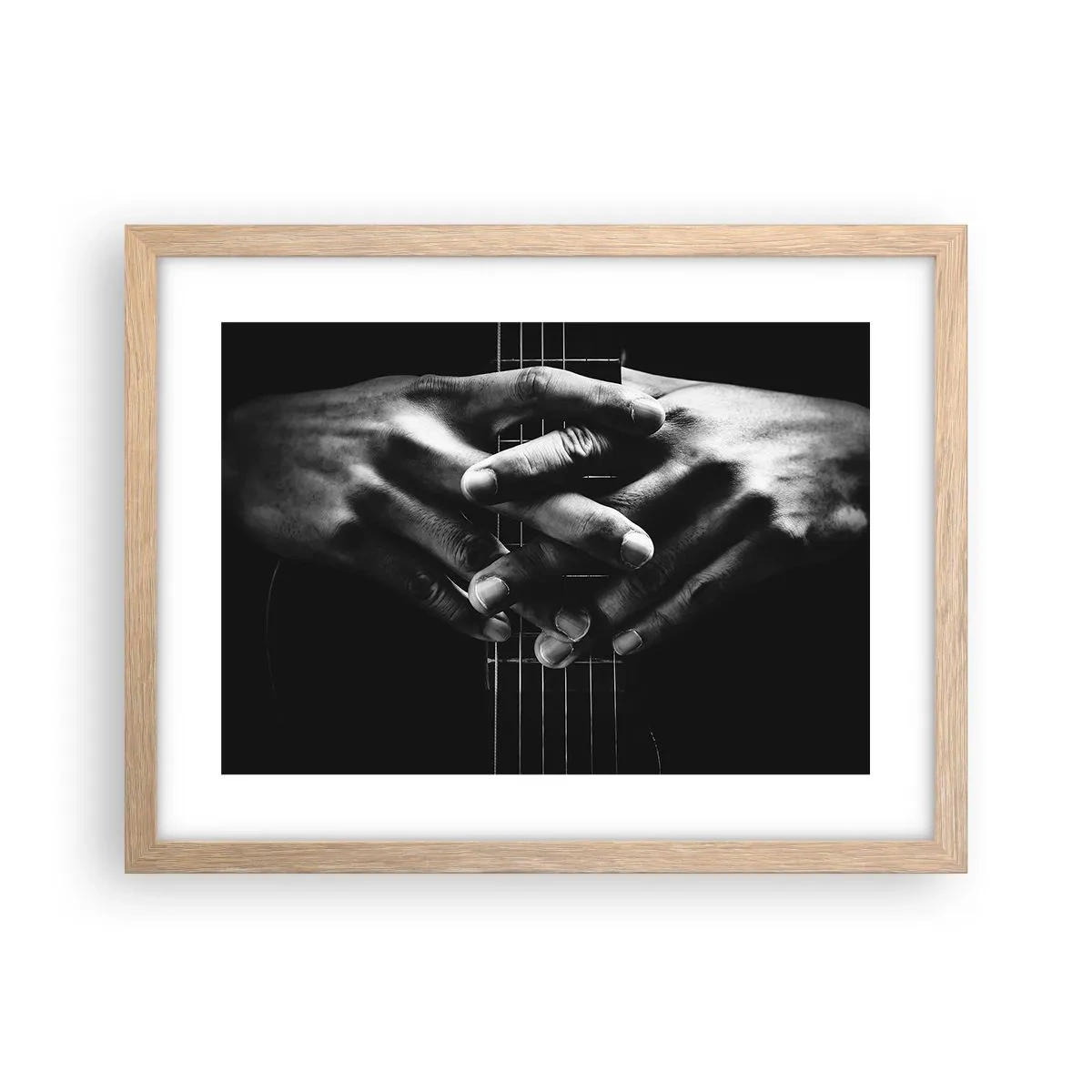 Affisch i ram av ljusek - Artistens bön - 40x30 cm