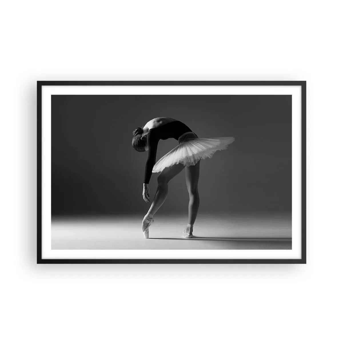 Affisch i svart ram - Bella ballerina - 91x61 cm
