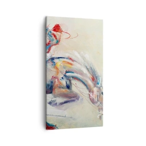 Canvastavla - Bild på duk - Håll i, vi flyger - 45x80 cm