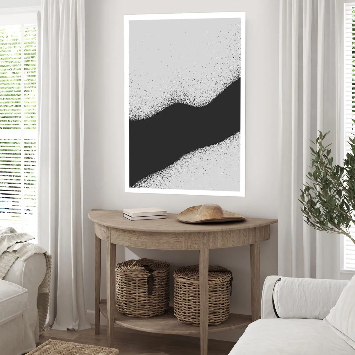 Affisch - Flytande balans - 61x91 cm