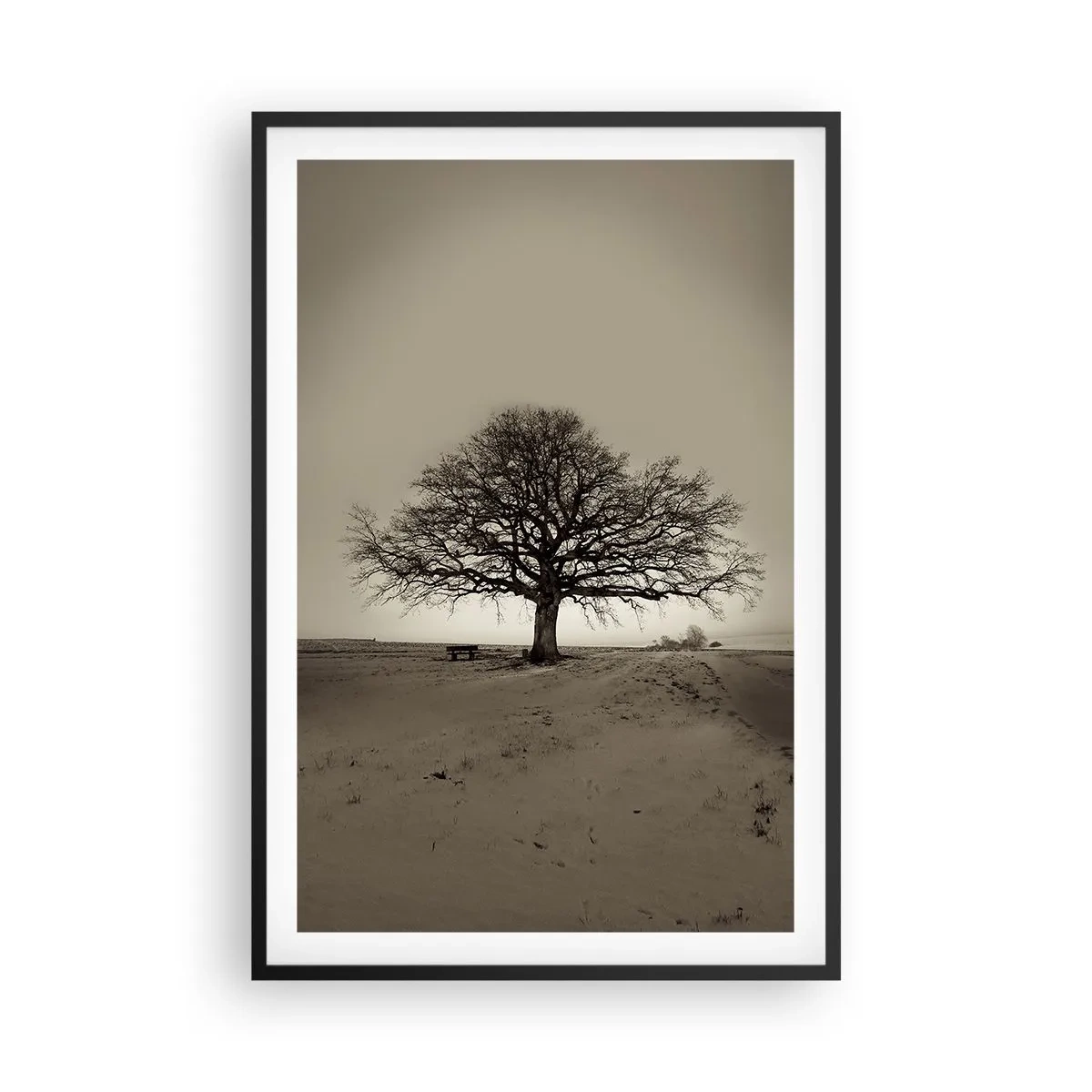 Affisch i svart ram - Härifrån till evighet - 61x91 cm