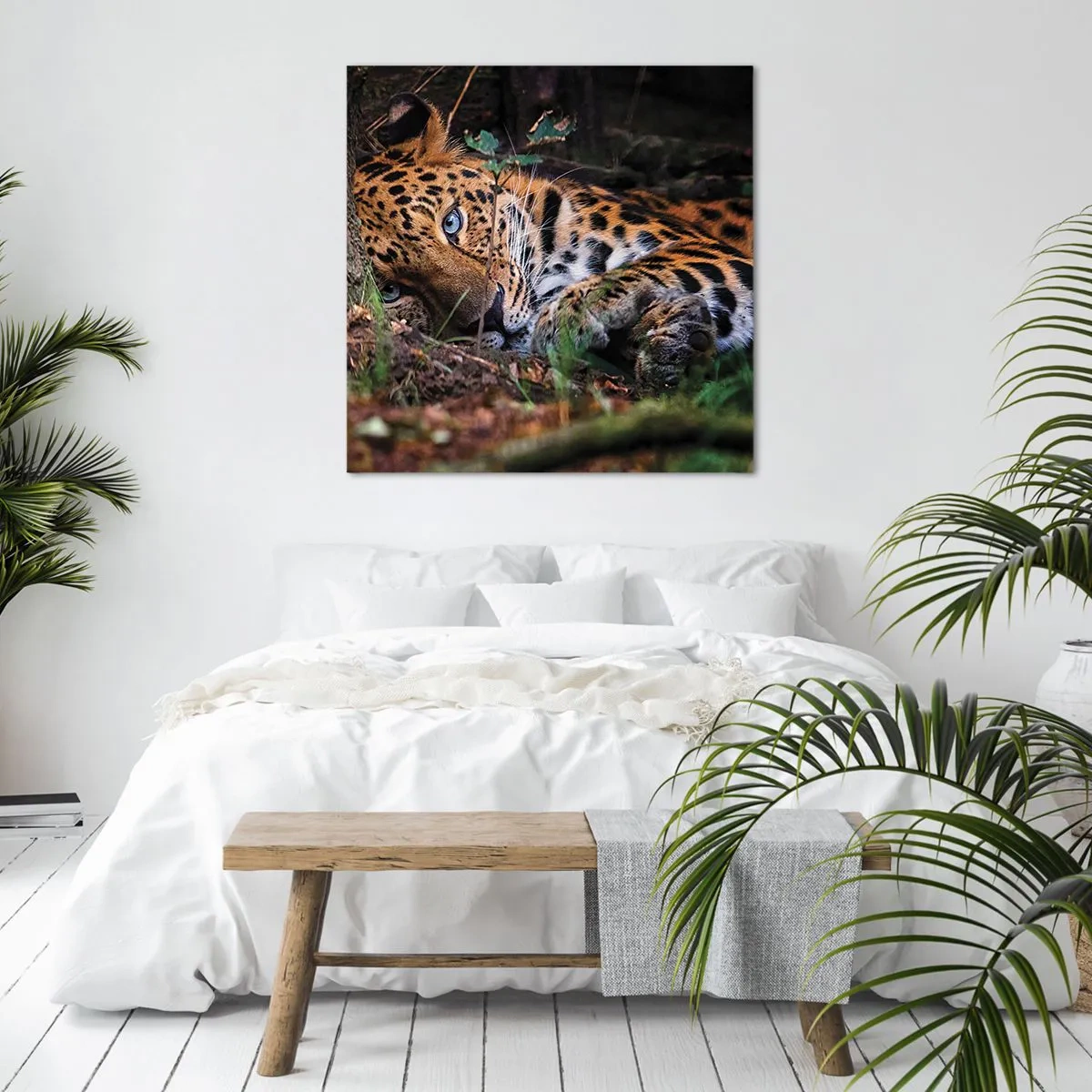 Canvastavla - Bild på duk - Tro mig - 50x50 cm