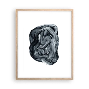 Affisch i ram av ljusek - Det är inte så enkelt - 40x50 cm