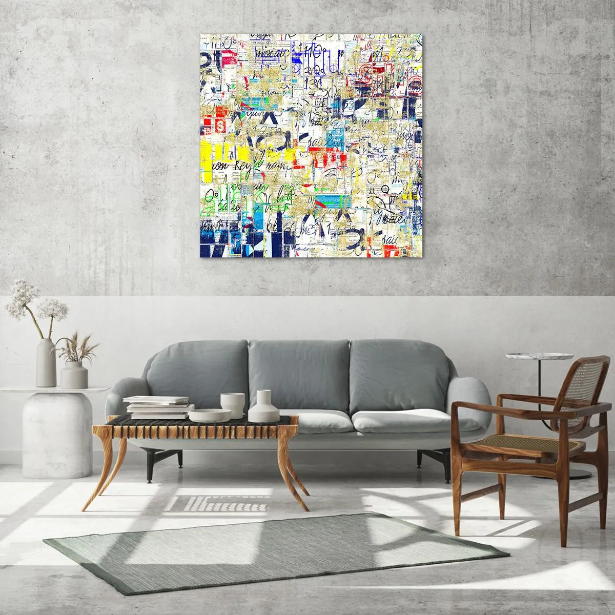 Glastavla - Bild på glas - Helt enkelt gläder ögonen - 60x60 cm