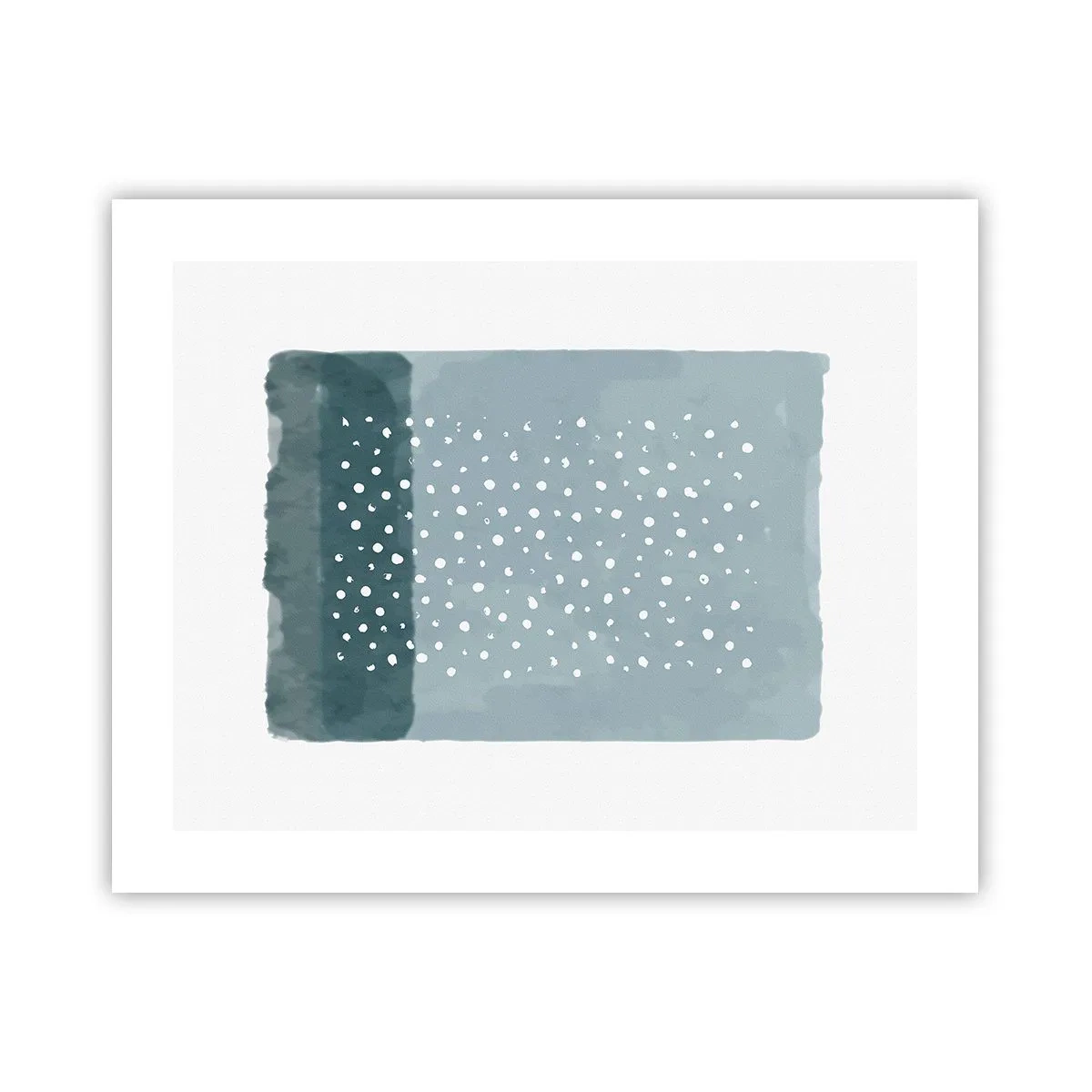 Affisch - Uppstådda ur det blåa - 50x40 cm