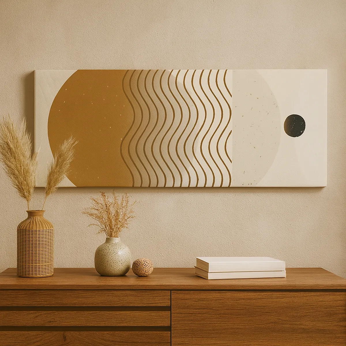 Canvastavla - Bild på duk - Om geometriska figurers ursprung - 30x30 cm