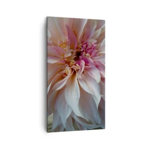 Canvastavla - Bild på duk - Blommande friskhet - 45x80 cm