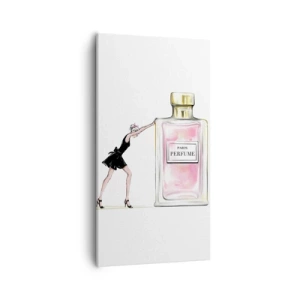 Canvastavla - Bild på duk - Kvinnlighetens kärna - 55x100 cm