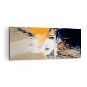 Canvastavla - Bild på duk - Och så blir det ljus - 100x40 cm