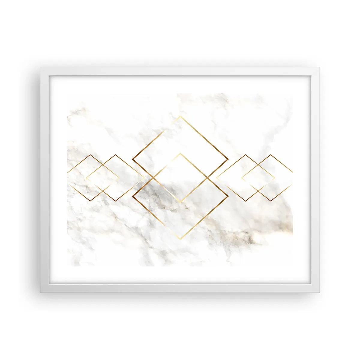 Affisch i vit ram - Utsikt över oändlighet - 50x40 cm