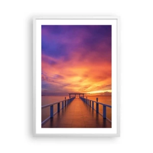 Affisch i vit ram - Utan ände - 50x70 cm