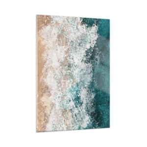 Glastavla - Bild på glas - Berättelser från havet - 50x70 cm