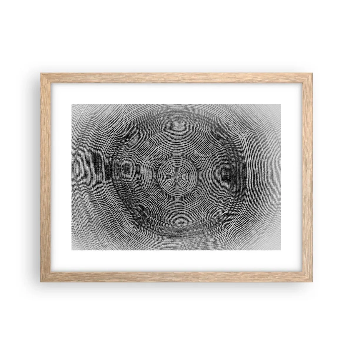 Affisch i ram av ljusek - Ett tecken i tiden - 40x30 cm