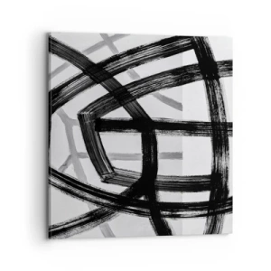Canvastavla - Bild på duk - Att skapa djupet - 70x70 cm