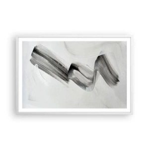Affisch i vit ram - Bara för skojs skull - 91x61 cm