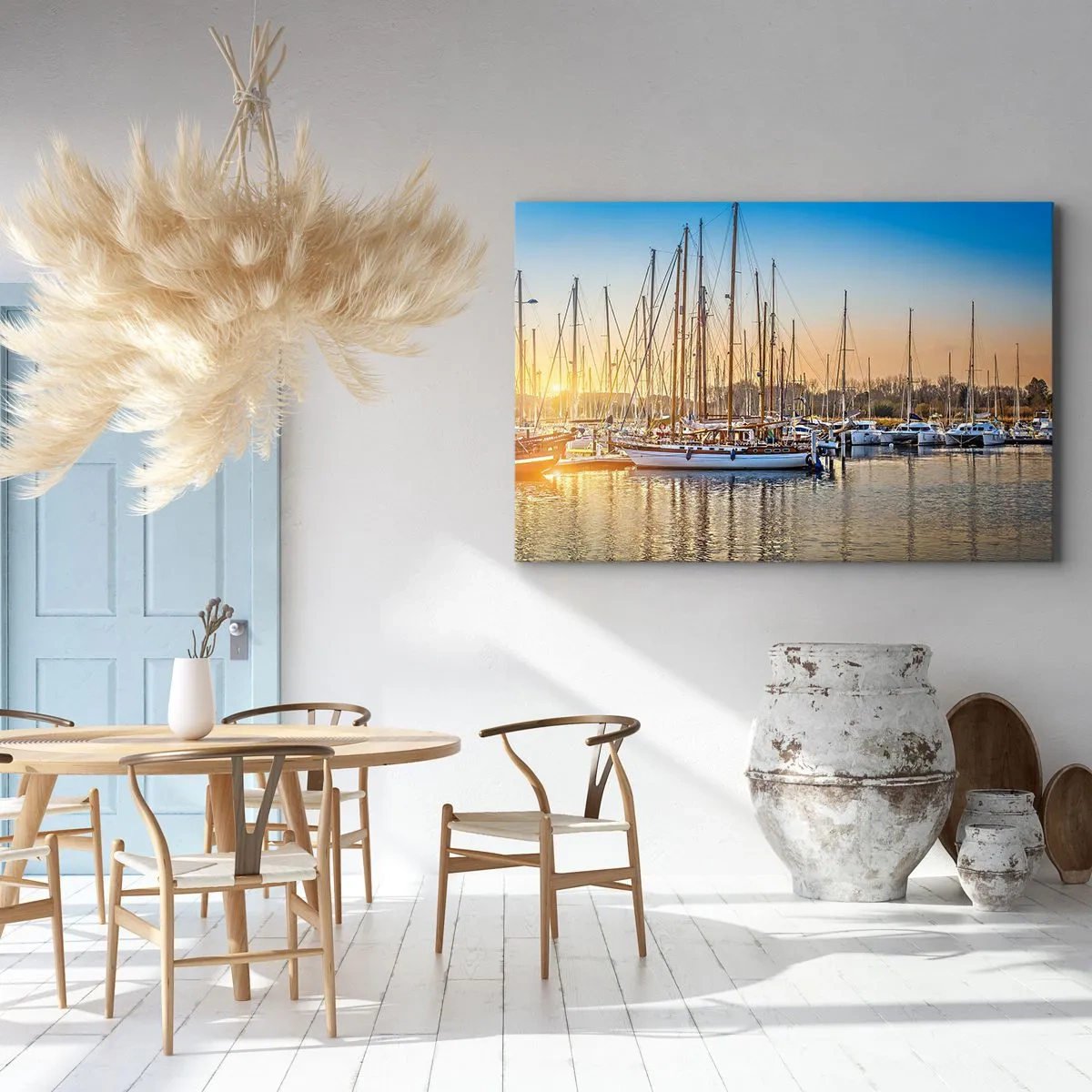 Canvastavla - Bild på duk - Vinden måste också sova - 120x80 cm