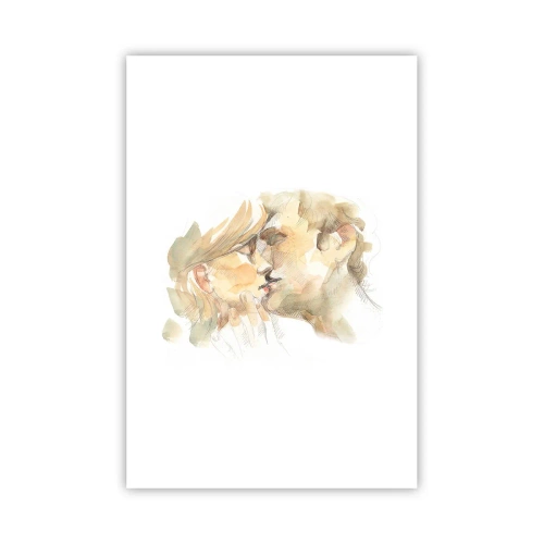 Affisch - Upphittad hälft? - 61x91 cm