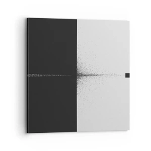 Canvastavla - Bild på duk - Rakt mot målet - 70x70 cm