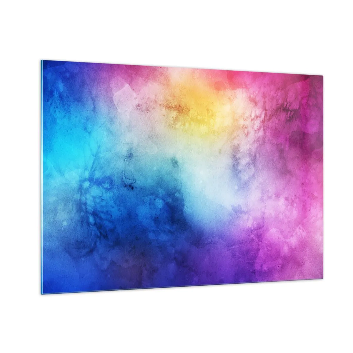 Glastavla - Bild på glas - Nästan i sjunde himlen - 100x70 cm
