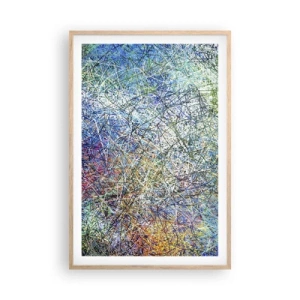 Affisch i ram av ljusek - Det är inte så enkelt - 61x91 cm