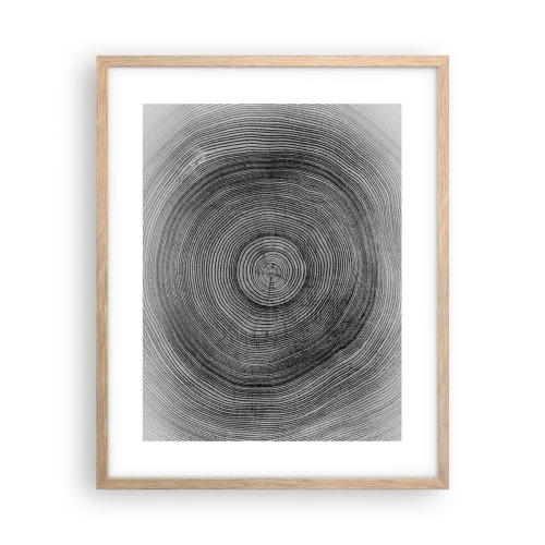 Affisch i ram av ljusek - Ett tecken i tiden - 40x50 cm