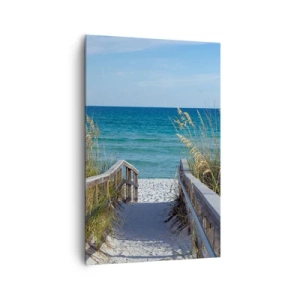 Canvastavla - Bild på duk - I solen, i vinden - 80x120 cm