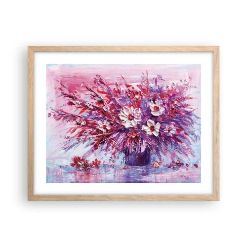 Affisch i ram av ljusek - Oskuld och passion  - 50x40 cm