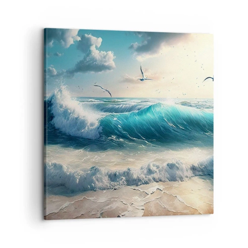 Canvastavla - Bild på duk - Ljuder endast för dig - 60x60 cm