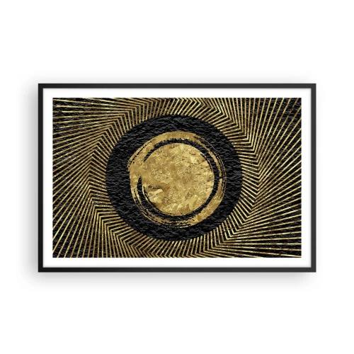 Affisch i svart ram - Glamourös komposition - 91x61 cm