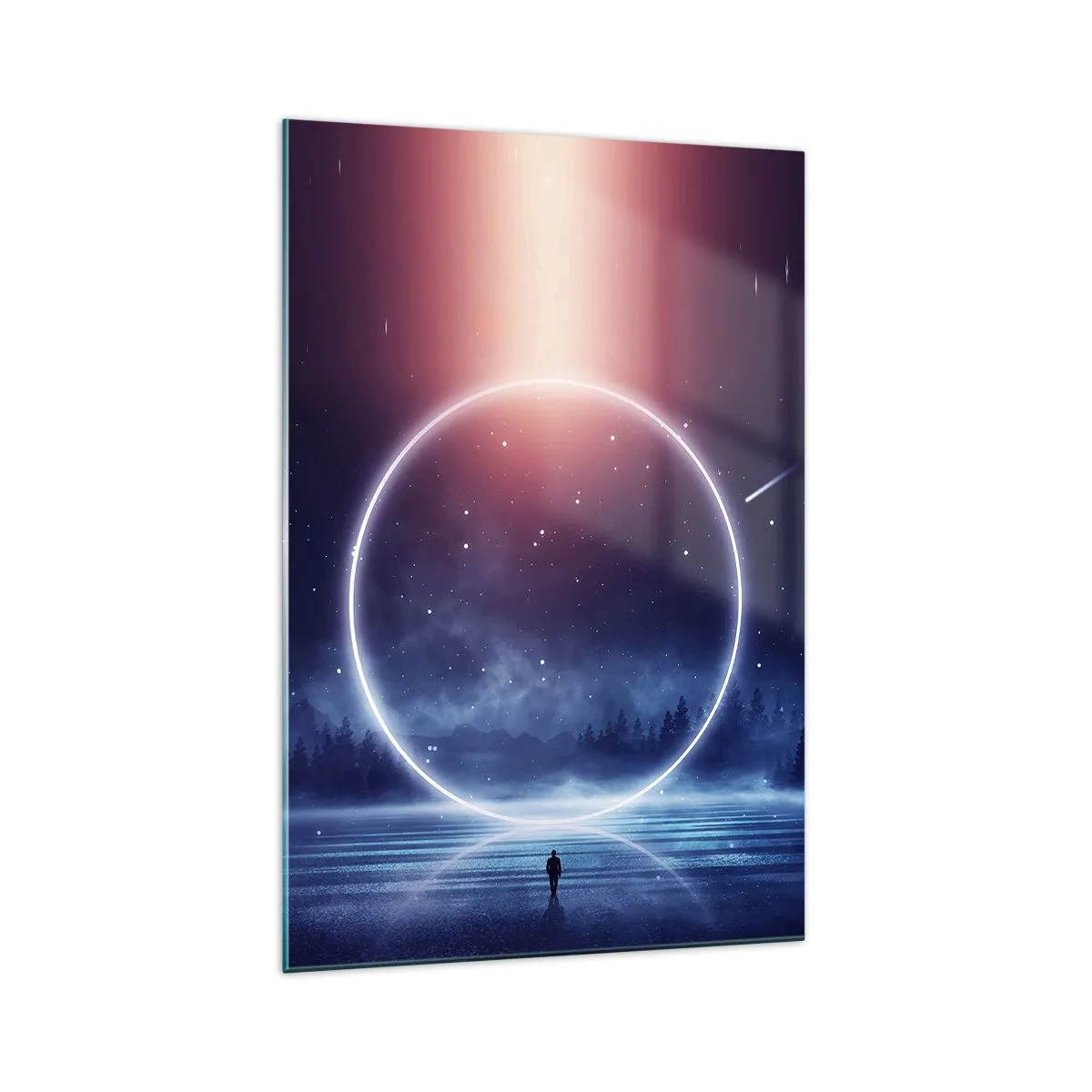 Glastavla - Bild på glas - De finns redan här... - 70x100 cm