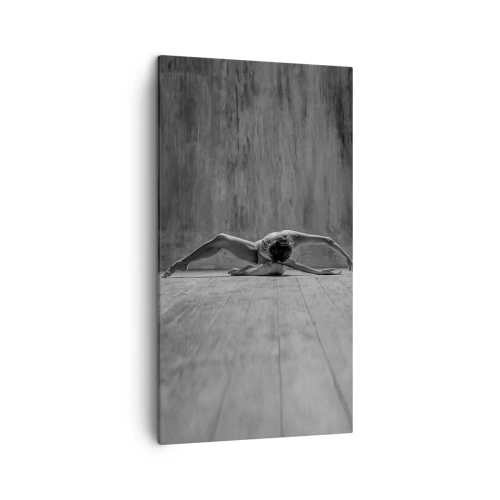 Canvastavla - Bild på duk - Upphittad symmetri - 45x80 cm