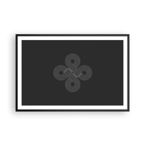 Affisch i svart ram - I keltisk anda - 91x61 cm