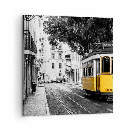 Canvastavla - Bild på duk - Och en fado i bakgrunden - 50x50 cm