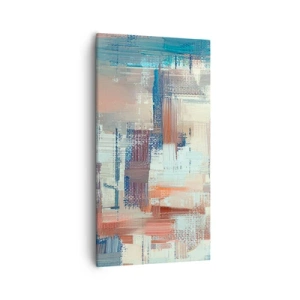 Canvastavla - Bild på duk - Att nå ljuset - 55x100 cm