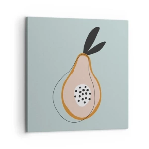 Canvastavla - Bild på duk - Att tränga in i sakens natur - 60x60 cm