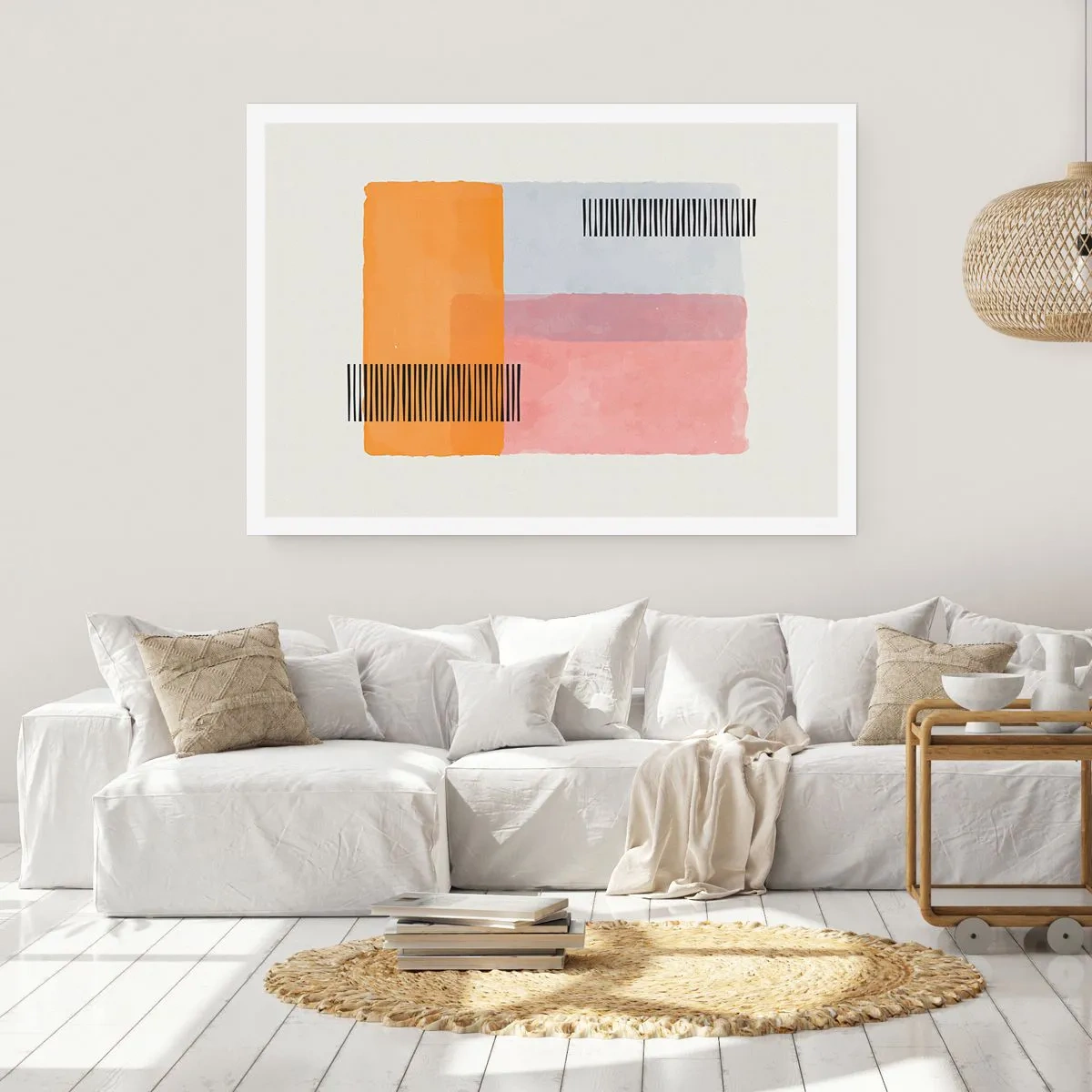 Affisch - Från hörna till hörna - 70x50 cm